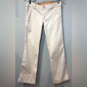 Vintage ‘07 Hollister Low Rise Flare Cargo Khakis